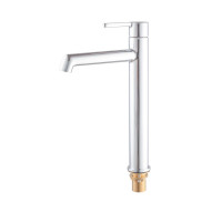Змішувач для умивальника високий Koer KB-11029-01 Колір хром (KR5479)