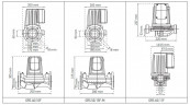 Насос циркуляційний фланцевий Koer GRS 65/11F, Н=11М, Q=45кбМ, P=1500 Вт, 380V (KP2771)
