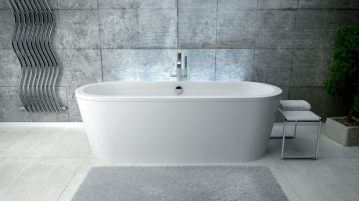 Ванна VICTORIA (ретро) з сифоном 160х75