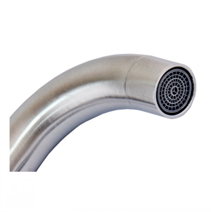 Вилив для змішувача Mixxus SPO-04.SUS з нерж. сталі SUS304 (MI6063)