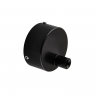 Чашка декоративна Mixxus TCC-01 BLACK (кругла) для маскування кабелю (колір чорний) (MI6638)