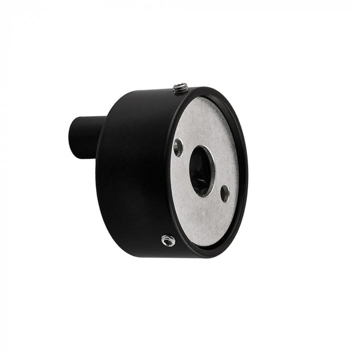 Чашка декоративна Mixxus TCC-01 BLACK (кругла) для маскування кабелю (колір чорний) (MI6638)