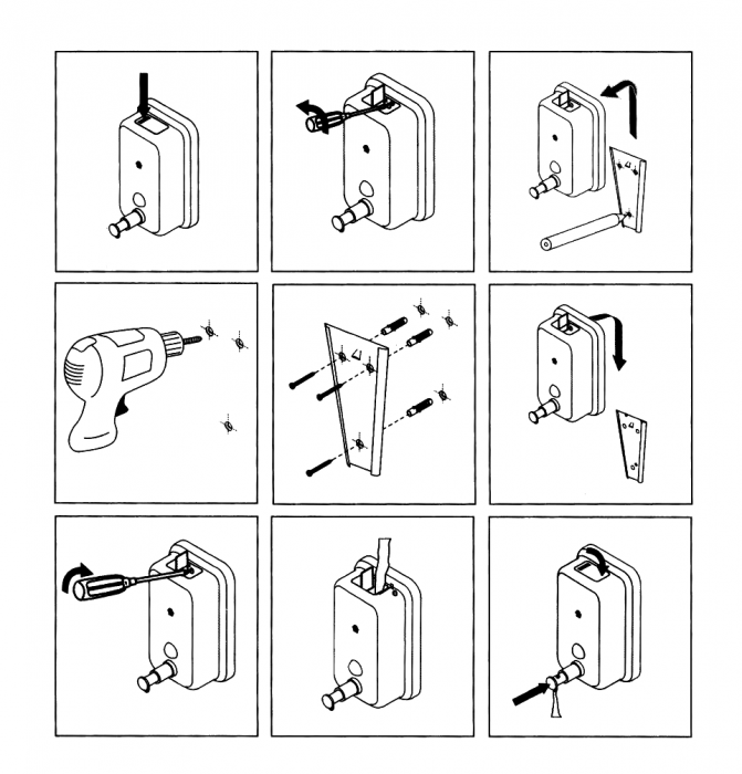 Дозатор для рідкого мила Zerix D-800-SUS настінний (ZX3246)