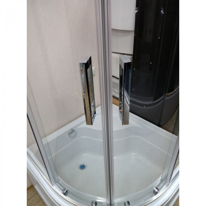 Душова кабіна VERONIS KV-3-100 100х100х195 прозоре скло