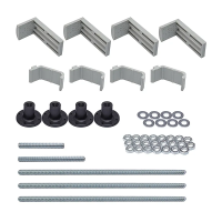 Комплект ніжок регульованих для високого душового піддону MIXXUS STRONG ST02-SET CHROME (MI8161)