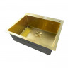 Мийка Mixxus MH6050 Micro Decor Brushed Gold (3.0/0.8) з нерж. сталі (колір матове золото) (MI8222)