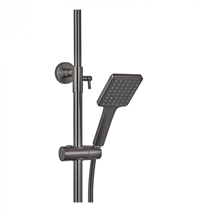 Душова колона із змішувачем Haiba Milano 003-J Graphite (HB4009)