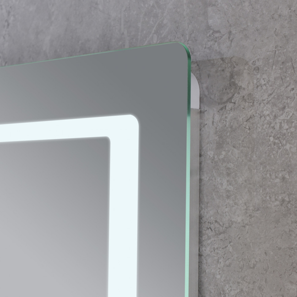 Дзеркало Mixxus STYLE MR13-80x60-Reverse з Led Touch, Anti-fog, димером, регулятором яскравості (MI6666)