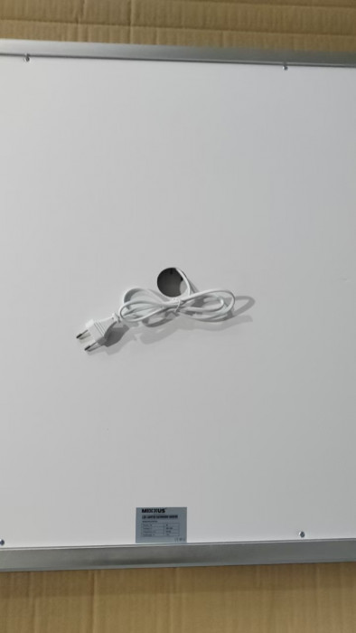 Дзеркало Mixxus STYLE MR13-80x60-Reverse з Led Touch, Anti-fog, димером, регулятором яскравості (MI6666)