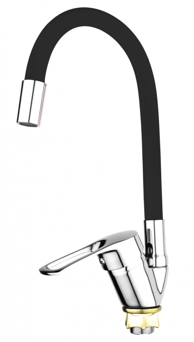 Змішувач для кухні Mixxus FANY 011 (Nut) Refl.Black (без підведення) (MI6287)