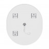 Дзеркало MIXXUS PREMIUM ELLIPSE MV05-80x70-REVERSE WHITE з LED Touch, Anti-fog, димером (3-6,5kK) (MP6645)
