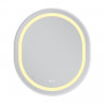 Дзеркало MIXXUS PREMIUM ELLIPSE MV05-80x70-REVERSE WHITE з LED Touch, Anti-fog, димером (3-6,5kK) (MP6645)