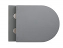 Унітаз підвісний Mixxus Premium TOPPER-0303-R GRAY 495x370x350mm система змиву RIMLESS (MP6657)