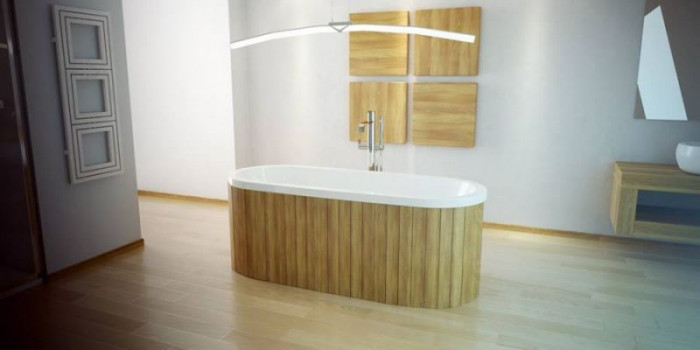 Ванна VICTORIA ретро 160х75 з сифоном автомат БЕЗ обудови