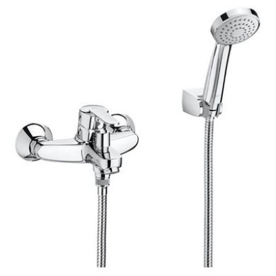 Змішувач для ванни ROCA Victoria-N одноважільний, з душовим гарнітуром, хром A5A0125C02