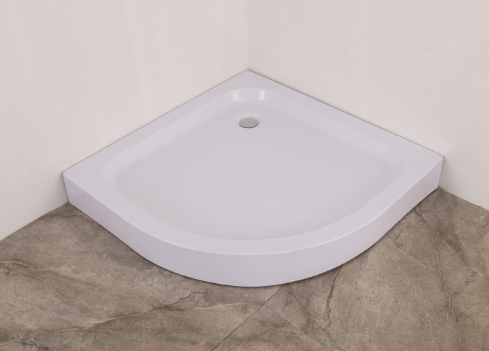 Душова кабіна з низьким піддоном Mixxus PLAIN SCT02-90x90x195-TR GRAPHITE прозоре скло 4мм (MI6901)