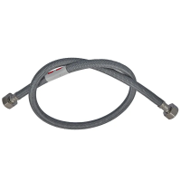 Гнучке підведення Zerix ZHN-02-FF1/2"-050 (нейлонове обплетення, гайки нерж) (ZX5139)