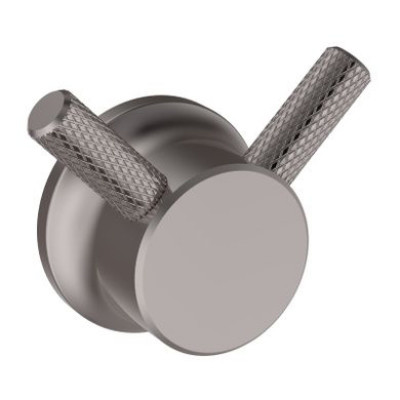 Гачок IMPRESE BRENTA подвійний, графітовий хром ZMK091908210