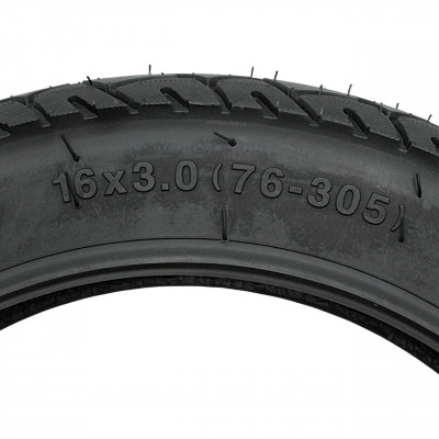 ПОКРИШКА 16-3.0 Б/К PERFECT (424) ДЛЯ ЕЛЕКТРОВЕЛОСИПЕДА, E-BIKE