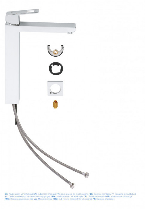 Змішувач на стільницю для раковини XL-розміру Grohe Eurocube (23406000)