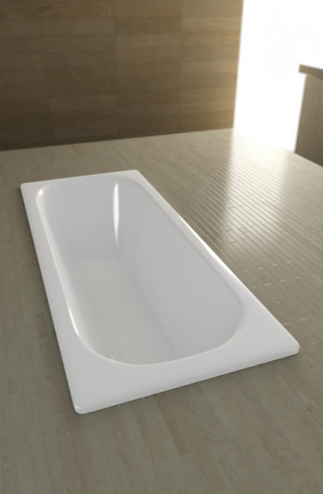 Ванна сталева SMAVIT CASSIA 170х70 в комплекті ноги до ванни SMAVIT 105