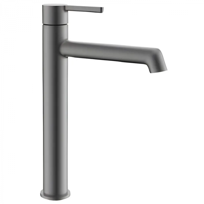 Змішувач для умивальника високий Koer KB-11029-07 Колір графіт (KR5496)