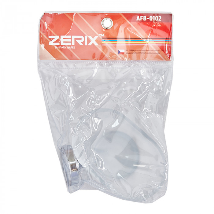 Мильниця настінна (скло) Zerix AFB-0102 (ZX5059)