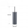 Йоржик для унітазу підлоговий MIXXUS PREMIUM ELLIPSE-TB0201 GRAPHITE (колір графіт) (MI7068)