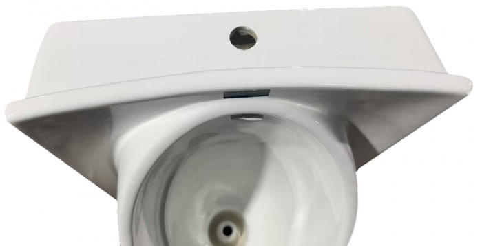 Пісуар підвісний Mixxus Premium BEVEL-1005 380x420x750mm з краном для пісуара (MP6664)