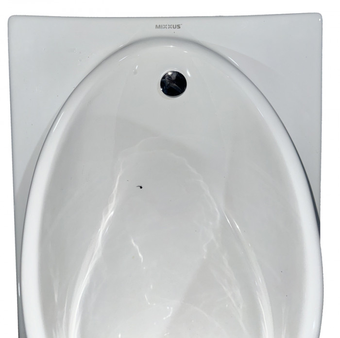 Пісуар підвісний Mixxus Premium BEVEL-1005 380x420x750mm з краном для пісуара (MP6664)