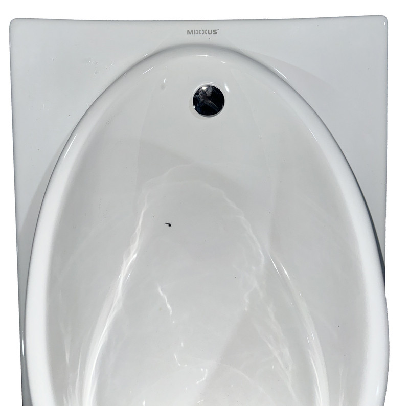 Пісуар підвісний MIXXUS PREMIUM BEVEL-1005 380x420x750mm з краном для пісуара (MP6664)