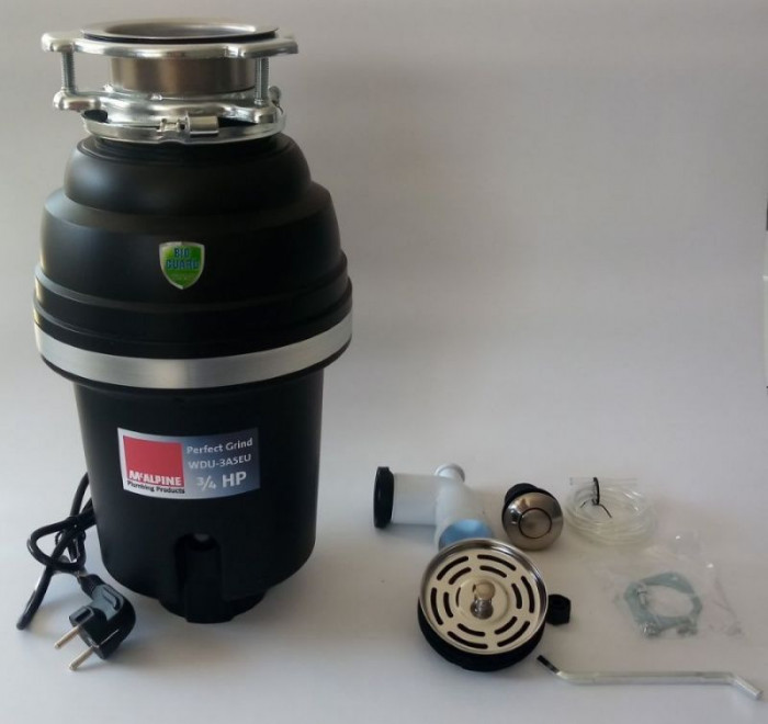 Подрібнювач харчових відходів з пневматичним перемикачем WDU-2ASEU