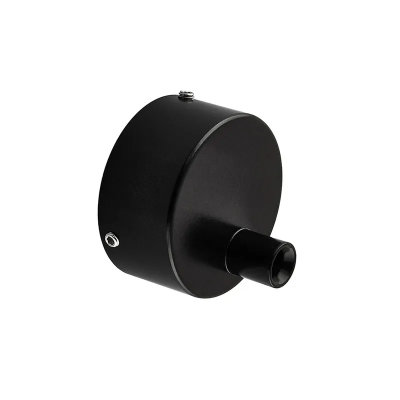 Чашка декоративна Mixxus TCC-01 BLACK (кругла) для маскування кабелю (колір чорний) (MI6638)