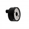 Чашка декоративна Mixxus TCC-01 BLACK (кругла) для маскування кабелю (колір чорний) (MI6638)