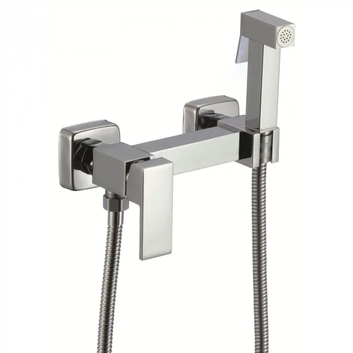 Змішувач для гігієнічного душу Zerix FTK-222 з лійкою (ZX5841)