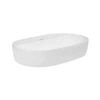 Раковина накладна MIXXUS PREMIUM ELLIPSE-0204 600х380х115mm (отвір під змішувач) (MP6679)