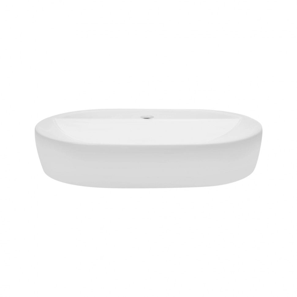 Раковина накладна MIXXUS PREMIUM ELLIPSE-0204 600х380х115mm (отвір під змішувач) (MP6679)