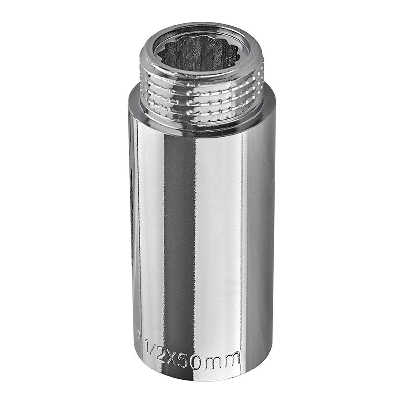 Подовжувач Europroduct EP.E050.Chr - 1/2"MF-50мм хром (EP6127)