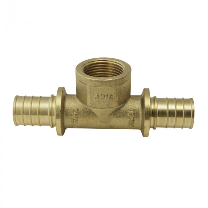 Трійник перехідний з ВР Koer KA.T25-08F-25 - 25(3.5mm) x 3/4"F x 25(3.5mm) (KR4896)