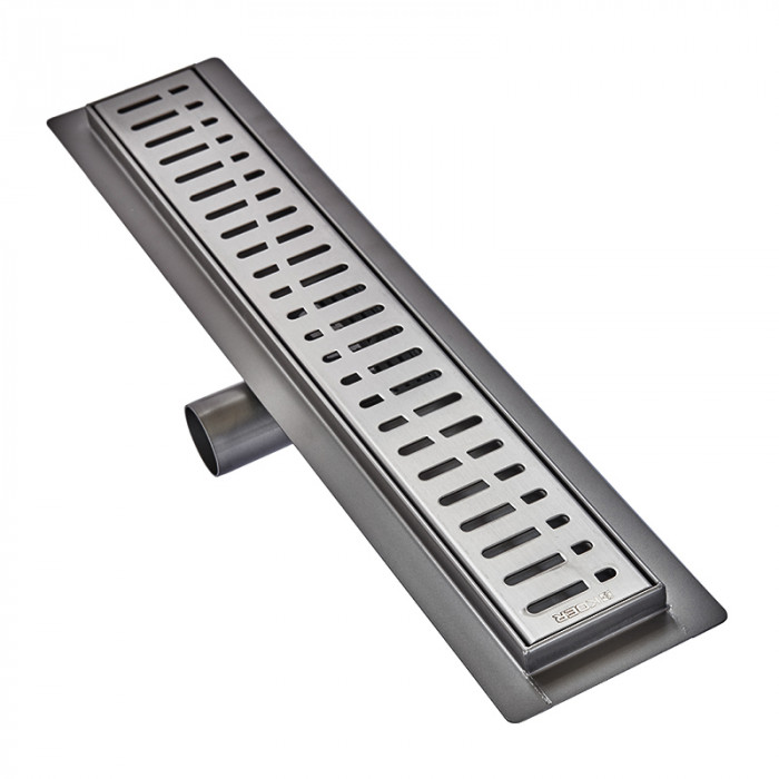Душовий трап з нержавіючої сталі SUS304 Koer FD35-70x500-Graphite (Колір графіт) (AC0657)