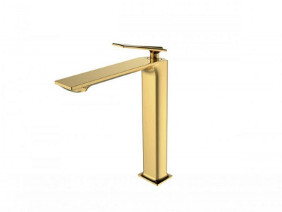 Змішувач до умивальника ASPIRA I високий (золото)
