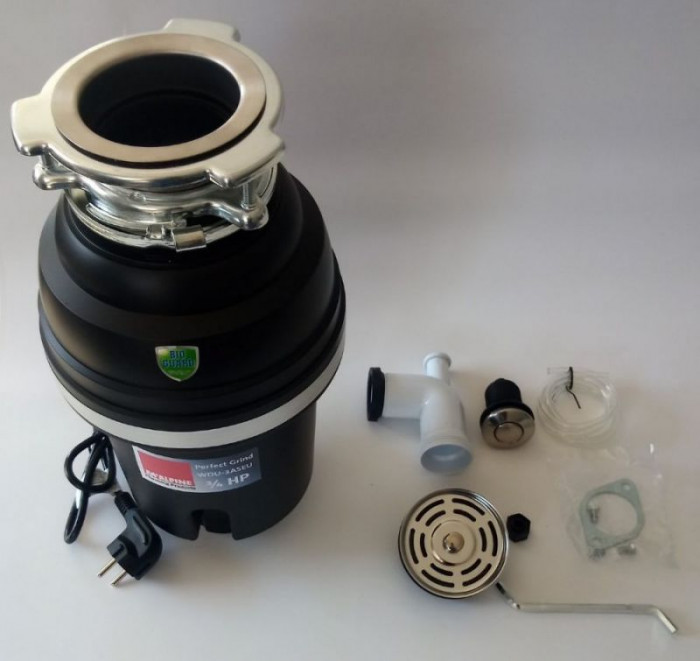 Подрібнювач харчових відходів з пневматичним перемикачем WDU-3ASEU