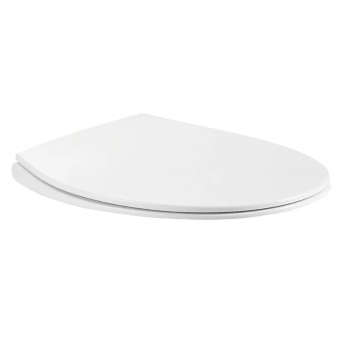 Сидіння-кришка для унітазу Mixxus SEAT COVER ELLIPSE-2002 з мікроліфтом 460x370x60mm (MI6720)