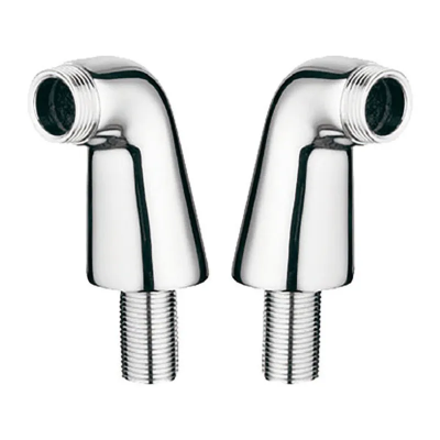 Комплект (2 шт) перехідників для установки змішувача в акрилову ванну Zerix LR77 (ZX2637)