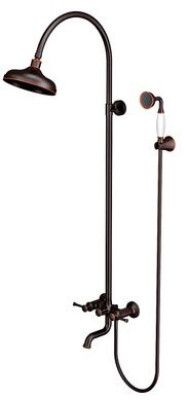 Душова система IMPRESE PODZIMU ZRALA зі змішувачем для ванни, верхнім і ручним душем ZMK02170809