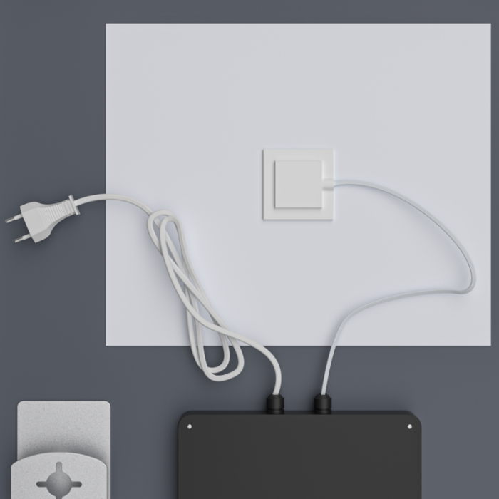 Дзеркало Mixxus Premium DIVERSE MR15-90x70-Reverse з Led Touch, Anti-fog, димером (3-6,5kK) (MP6639)