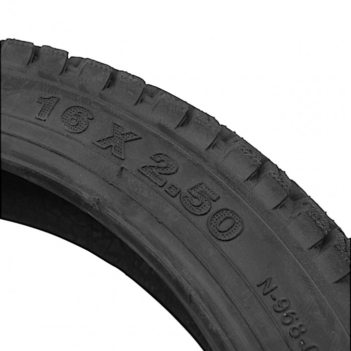 ПОКРИШКА 16-2.50 NAIDUN (N-968) Б/К-? ДЛЯ ЕЛЕКТРОВЕЛОСИПЕДА, E-BIKE