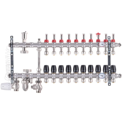 Колектор з вбудованим зміш. вузлом Koer KR.S1012-10 1 &quot;х10 SUS304 і євроконус 3/4-16 (KR2943)
