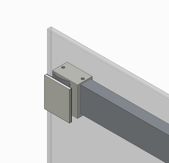 Двері в нішу Koer SR SD02-140x200-TR-01 прозоре скло Easy Clean 8мм, хром (KR5383)