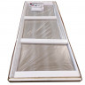 Двері в нішу Koer SR SD02-140x200-TR-01 прозоре скло Easy Clean 8мм, хром (KR5383)
